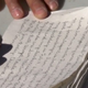 Messages written by children in a 1968 time capsule that was discovered in Albuquerque, New Mexico (Screenshot via KQRE)